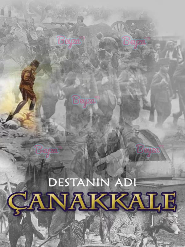 Filminiz için bir afiş tasarlayınız. Afişiniz için Çanakkale Savaşı ile ilgili görseller kullanınız
