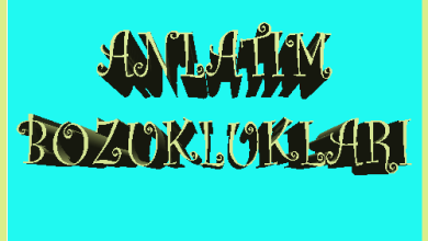 #Anlatım Bozuklukları Çıkmış Sorular TYT PDF