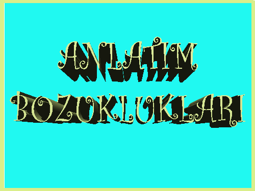 #Anlatım Bozuklukları Çıkmış Sorular TYT PDF #Anlatım Bozuklukları Çıkmış Sorular TYT PDF