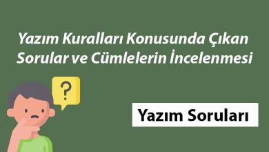 #Yazım Kuralları – Yazım Yanlışları Çıkmış Sorular TYT PDF